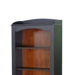 Hawksbury 63.2 in. Antique Black 4-Shelf Standard Bookcase by SAINT BIRCH 11 Hawksbury 63.2 in. Antique Black 4-Shelf Standard Bookcase by SAINT BIRCH -Basicwise Online Shop antique black saint birch bookcases bookshelves sbgm3001bkmb 1f 1000