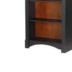 Hawksbury 63.2 in. Antique Black 4-Shelf Standard Bookcase by SAINT BIRCH 10 Hawksbury 63.2 in. Antique Black 4-Shelf Standard Bookcase by SAINT BIRCH -Basicwise Online Shop antique black saint birch bookcases bookshelves sbgm3001bkmb 4f 1000