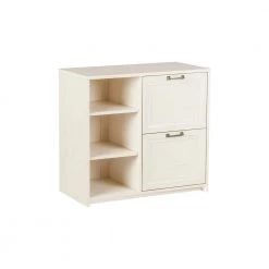 Salisbury 2-Door Antique White File Cabinet by SAINT BIRCH