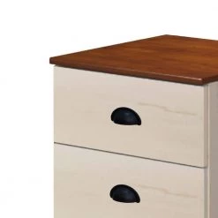 Hawksbury Antique White File Cabinet With Caster Wheels by SAINT BIRCH -Basicwise Online Shop antique white saint birch file cabinets sbgm4500mfmw 1f 1000