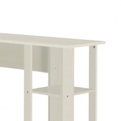 Phoeby 59 in. Antique White Wood Writing Desks by SAINT BIRCH -Basicwise Online Shop antique white saint birch writing desks sbph1018ldaw 77 1000