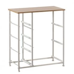 Sand Beige Bins and White Frame 7-Storage Night Chest and Storage Chest, 2-Sizes Bins by Basicwise -Basicwise Online Shop beige basicwise accent cabinets qi004116 bg 1f 1000