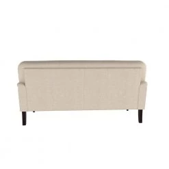 Liz Sofa Collection 31.3 in. Square Arm Polyester Modern Straight Sofa in Beige by Lifestyle Solutions 6 Liz Sofa Collection 31.3 in. Square Arm Polyester Modern Straight Sofa in Beige by Lifestyle Solutions -Basicwise Online Shop beige lifestyle solutions sofas couches lslizs3pu2022 66 1000