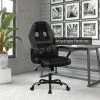 Florence Black Massage Gaming Chair by Lifestyle Solutions