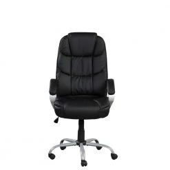 Ronan Black Vegan Leather Gaming Chair by Lifestyle Solutions