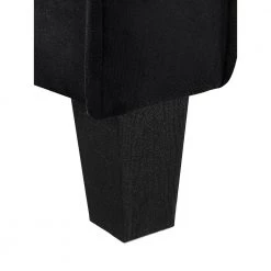 Harvard 31.5 in. Black Microfiber 4-Seater Tuxedo Sofa with Flared Arms by Lifestyle Solutions -Basicwise Online Shop black lifestyle solutions sofas couches cchrfks3m26bkva 1d 1000