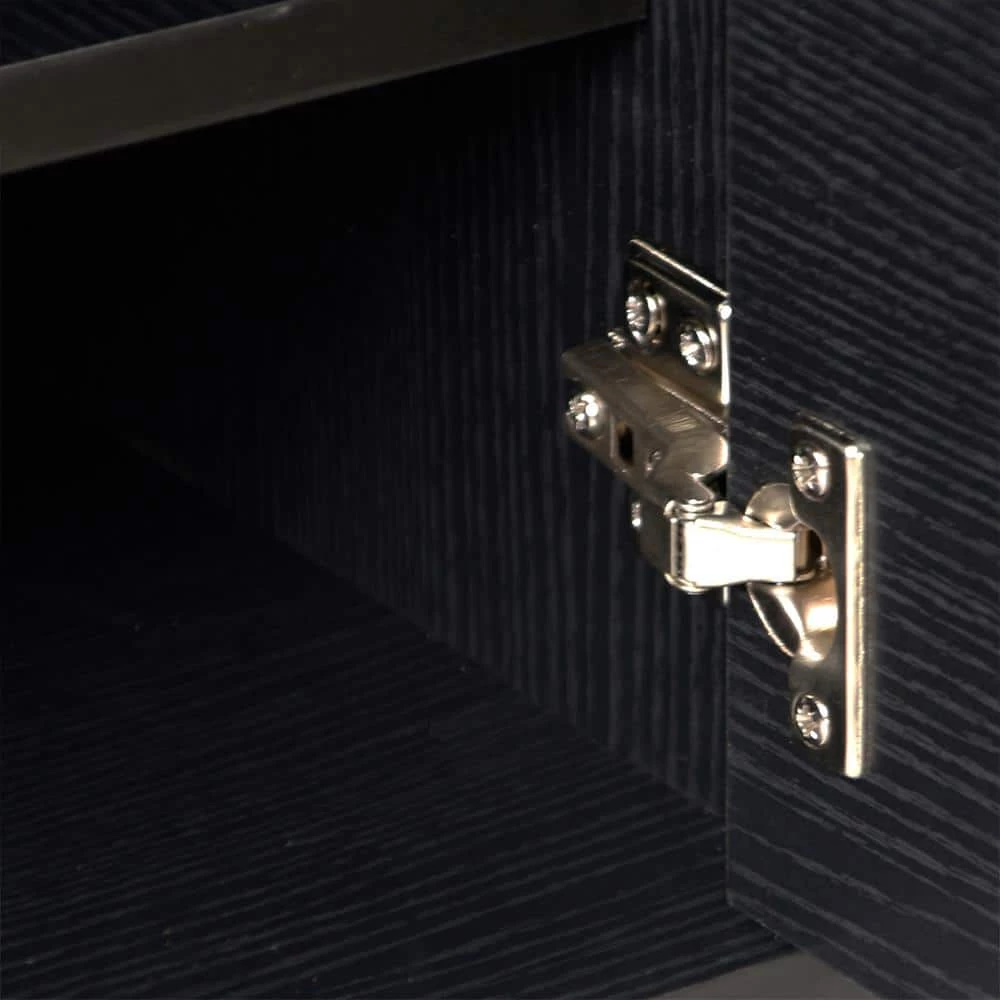 Hayes 71 in. Black Oak TV Stand Fits TV's up to 71 in. by SAINT BIRCH 6 Hayes 71 in. Black Oak TV Stand Fits TV's up to 71 in. by SAINT BIRCH - Image 6