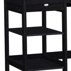 Finley 47.24 in. Brown Writing Desk by SAINT BIRCH -Basicwise Online Shop brown saint birch writing desks sbfl1614hdtb 44 1000