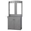 Hawksbury Cape Code Gray Hall Trees With Cabinet by SAINT BIRCH