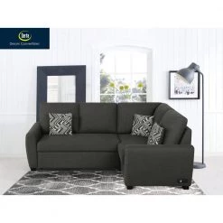 Serta 2-Piece Charcoal Fabric Bali Multifunctional Sectional Sofa with USB and Power by Lifestyle Solutions 11 Serta 2-Piece Charcoal Fabric Bali Multifunctional Sectional Sofa with USB and Power by Lifestyle Solutions -Basicwise Online Shop charcoal lifestyle solutions sectional sofas sao sect cc set 77 1000