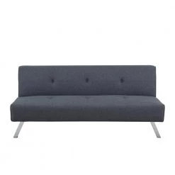 Cam 66.1 in. W Charcoal Solid Fabric Queen Sofa by Lifestyle Solutions