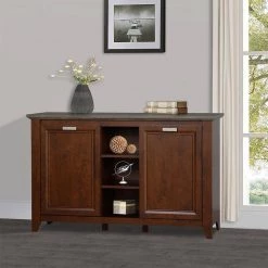 Kenneth Cherry and Gray Oak File Cabinet by SAINT BIRCH -Basicwise Online Shop cherry and gray oak saint birch file cabinets sbsd4225cfcg 31 1000