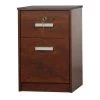 Kenneth Cherry and Gray Oak File Cabinet by SAINT BIRCH