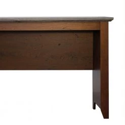 Kenneth 71 in. Rectangular Cherry and Gray Oak Wood 1-Drawer Writing Desk by SAINT BIRCH -Basicwise Online Shop cherry and gray oak saint birch writing desks sbsd1225wdcg 1f 1000
