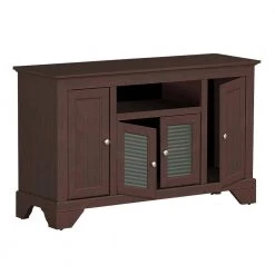 Carole 47.71 in. Cherry TV Stand Fits TV's up to 50 in. by SAINT BIRCH -Basicwise Online Shop cherry saint birch tv stands sbbitv002ch 1f 1000