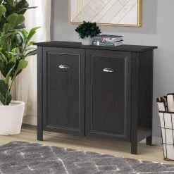 2-Door Ansel 24.7 in. Espresso Storage Cabinet by SAINT BIRCH 15 2-Door Ansel 24.7 in. Espresso Storage Cabinet by SAINT BIRCH -Basicwise Online Shop espresso saint birch accent cabinets sban4012sgep 31 1000