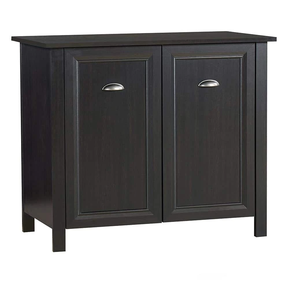 2-Door Ansel 24.7 in. Espresso Storage Cabinet by SAINT BIRCH 1 2-Door Ansel 24.7 in. Espresso Storage Cabinet by SAINT BIRCH