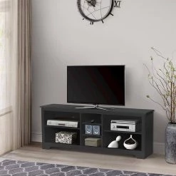 Genoa 59 in. Espresso TV Stand Fits TV's up to 60 in. by SAINT BIRCH -Basicwise Online Shop espresso saint birch tv stands sbsf7007tvep 31 1000