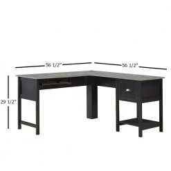 Ansel 56.5 in. Espresso Wood Writing Desks With Keyboard Pullout Tray by SAINT BIRCH 12 Ansel 56.5 in. Espresso Wood Writing Desks With Keyboard Pullout Tray by SAINT BIRCH -Basicwise Online Shop espresso saint birch writing desks sban1012ldep 1f 1000