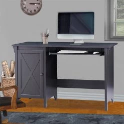 Hawksbury 47.29 in. Rectangular Espresso Wood 2-Drawer Writing Desk by SAINT BIRCH 15 Hawksbury 47.29 in. Rectangular Espresso Wood 2-Drawer Writing Desk by SAINT BIRCH -Basicwise Online Shop espresso saint birch writing desks sbgm1412wdep 31 1000