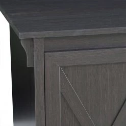 Hawksbury 47.29 in. Rectangular Espresso Wood 2-Drawer Writing Desk by SAINT BIRCH 12 Hawksbury 47.29 in. Rectangular Espresso Wood 2-Drawer Writing Desk by SAINT BIRCH -Basicwise Online Shop espresso saint birch writing desks sbgm1412wdep 4f 1000