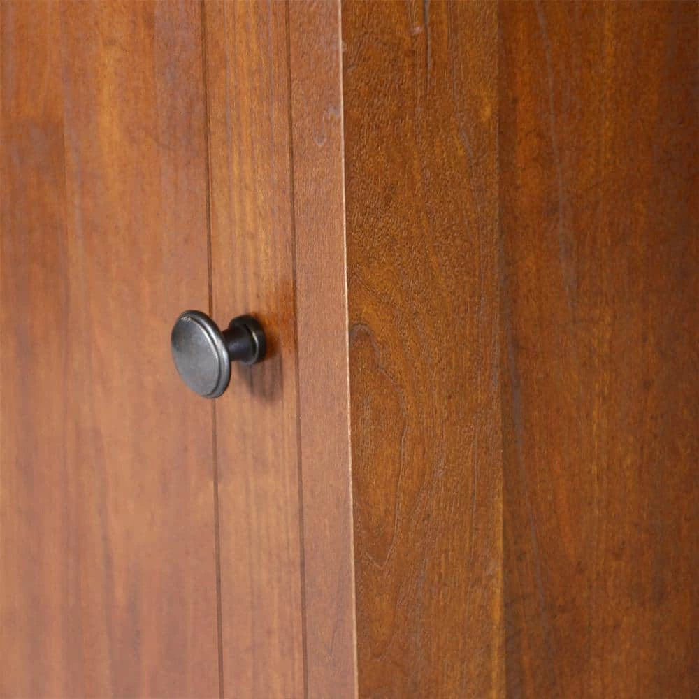 Hawksbury 47.3 in. Rectangular Espresso Wood 2-Drawer Writing Desk by SAINT BIRCH 5 Hawksbury 47.3 in. Rectangular Espresso Wood 2-Drawer Writing Desk by SAINT BIRCH - Image 5