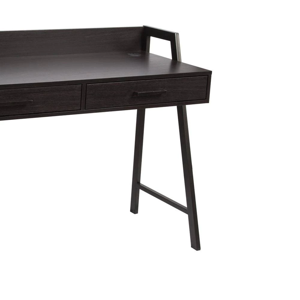 Fenton 47.24 in. Espresso Writing Desk by SAINT BIRCH 6 Fenton 47.24 in. Espresso Writing Desk by SAINT BIRCH - Image 6