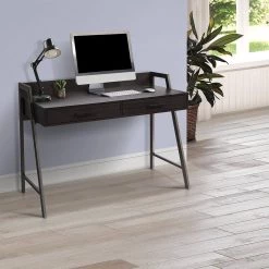 Fenton 47.24 in. Espresso Writing Desk by SAINT BIRCH 13 Fenton 47.24 in. Espresso Writing Desk by SAINT BIRCH -Basicwise Online Shop espresso saint birch writing desks sbsf1001wdep 31 1000