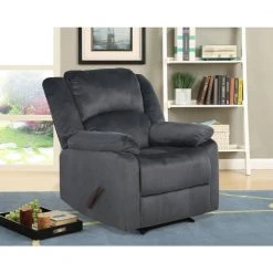 Brennan Comfort Gray Manual Recliner by Lifestyle Solutions 12 Brennan Comfort Gray Manual Recliner by Lifestyle Solutions -Basicwise Online Shop gray lifestyle solutions recliners rcpsdm2616 76 1000