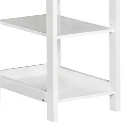 Finley 47.3 in. Gray Oak Writing Desk by SAINT BIRCH -Basicwise Online Shop gray oak saint birch writing desks sbfl1125wdwg 1f 1000