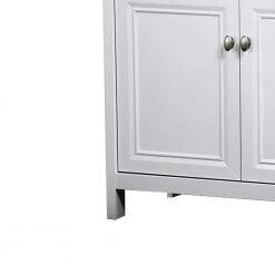 Olivia Gray Oak and White Accent Cabinet by SAINT BIRCH -Basicwise Online Shop gray oak white saint birch accent cabinets sbov4025sgwg 1f 1000