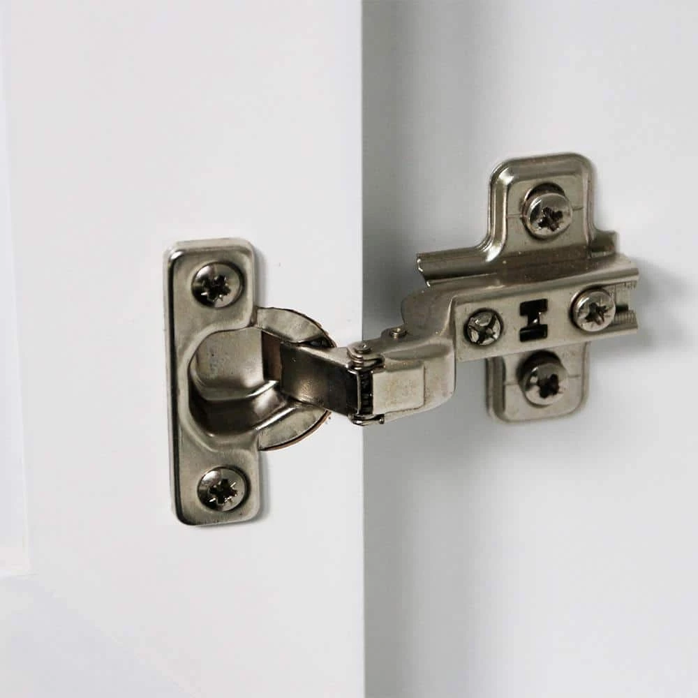 Olivia 15.8 in. Gray Oak and White Rectangular Wood Console Table by SAINT BIRCH 5 Olivia 15.8 in. Gray Oak and White Rectangular Wood Console Table by SAINT BIRCH - Image 5