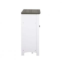 Olivia 15.8 in. Gray Oak and White Rectangular Wood Console Table by SAINT BIRCH 15 Olivia 15.8 in. Gray Oak and White Rectangular Wood Console Table by SAINT BIRCH -Basicwise Online Shop gray oak white saint birch console tables sbov7025cswg fa 1000