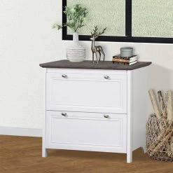 Olivia Gray Oak and White File Cabinet by SAINT BIRCH -Basicwise Online Shop gray oak white saint birch file cabinets sbov4125lfwg 31 1000