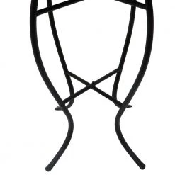 Lori 14 in. Gray 21 in. Round Tile End Table by SAINT BIRCH -Basicwise Online Shop gray saint birch end side tables sbshomt010 1f 1000