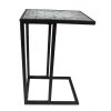Lori 13 in. Gray 20 in. Square Tile End Table by SAINT BIRCH