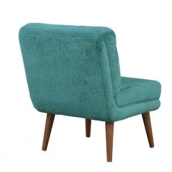 Dan Teal Microfiber Upholstered Chair by Lifestyle Solutions -Basicwise Online Shop green lifestyle solutions accent chairs lsdkrtm3564 66 1000