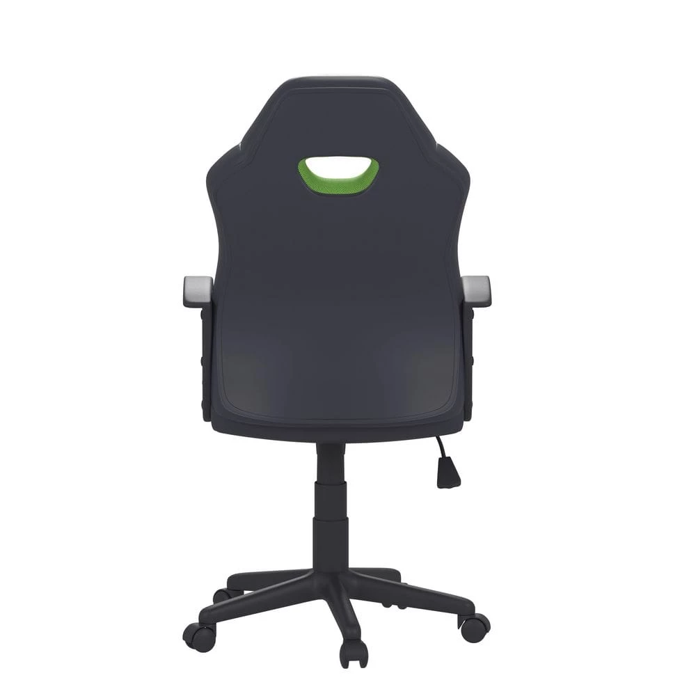 Wilson Green Vegan Leather Gaming Chair by Lifestyle Solutions 3 Wilson Green Vegan Leather Gaming Chair by Lifestyle Solutions - Image 3
