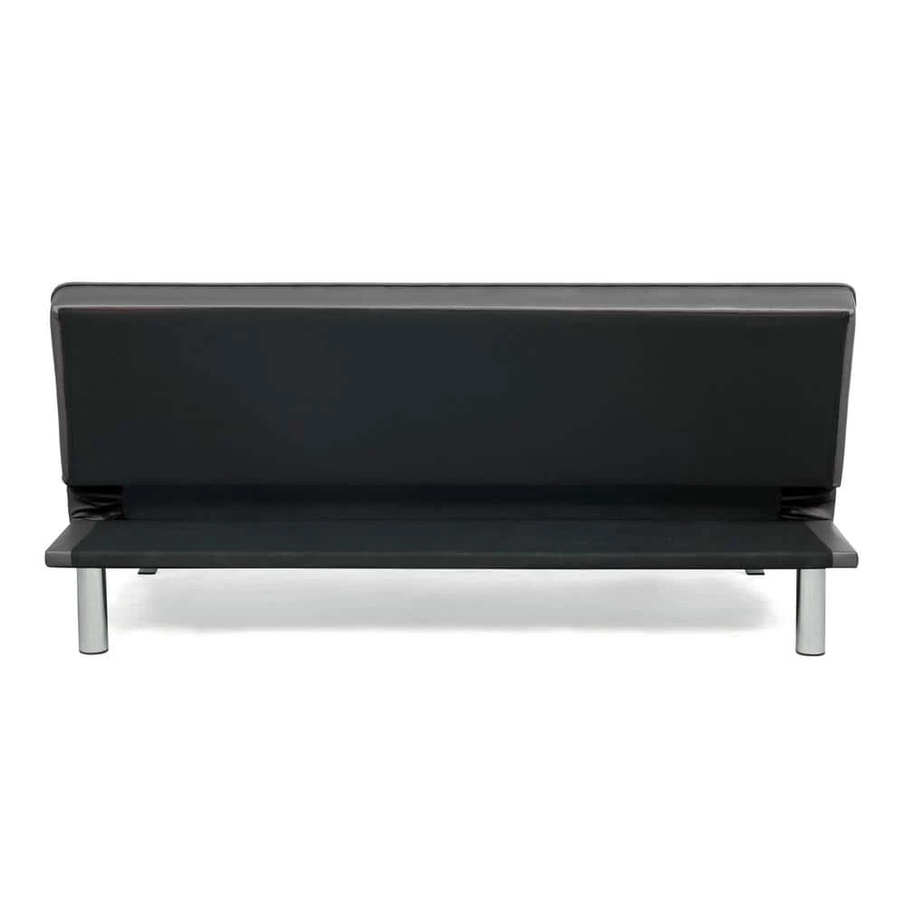 Cat Multi-Functional Sofa Lounger Sleeper by Serta Dream Convertibles in Dark Gray Faux Leather by Lifestyle Solutions 3 Cat Multi-Functional Sofa Lounger Sleeper by Serta Dream Convertibles in Dark Gray Faux Leather by Lifestyle Solutions - Image 3