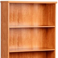Manchester 72.25 in. Honey Maple 3-Shelf Standard Bookcase by SAINT BIRCH -Basicwise Online Shop honey maple saint birch bookcases bookshelves sbsf37686bkhm c3 1000