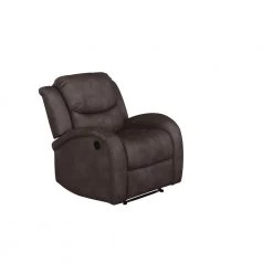 Reflex 20 in. Width Standard Java Fabric 1 Position Recliner by Lifestyle Solutions -Basicwise Online Shop java lifestyle solutions recliners rc jodku3203m 31 1000