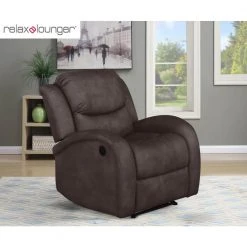 Reflex 20 in. Width Standard Java Fabric 1 Position Recliner by Lifestyle Solutions -Basicwise Online Shop java lifestyle solutions recliners rc jodku3203m d4 1000