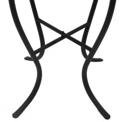 Lori 14 in. Multi-Colored 21 in. Round Tile End Table by SAINT BIRCH -Basicwise Online Shop multi colored saint birch end side tables sbshomt006 4f 1000