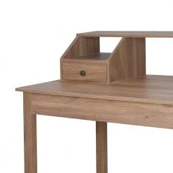 Pinning 41.34 in. Oak Brown Wood Writing Desk with Hutch by SAINT BIRCH 10 Pinning 41.34 in. Oak Brown Wood Writing Desk with Hutch by SAINT BIRCH -Basicwise Online Shop oak brown saint birch writing desks sbjt2076wtob c3 1000