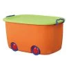 Orange and Green Mobile Toy Box by Basicwise