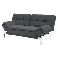 Relax A Lounger Kaylani Pepper Fabric Upholstered Convertibe Sleeper Sofa by Lifestyle Solutions -Basicwise Online Shop pepper lifestyle solutions sofa beds rawsbs3sm6084p 77 1000