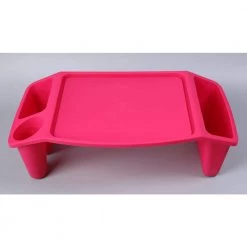 Pink Kids Lap Desk Tray, Portable Activity Table by Basicwise -Basicwise Online Shop pink basicwise kids desks qi003253p 77 1000