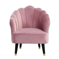 Jenna Accent Chair in Pink by Lifestyle Solutions