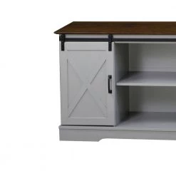 Terry 56 in. Rosewook Grain Cape Code Gray Tv Stand Fits TV's up to 56 in. by SAINT BIRCH -Basicwise Online Shop rosewook grain and cape code gray saint birch tv stands sbfl7122tvrg 1f 1000