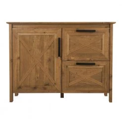 Houston Rustic Brown Lateral File Cabinet with 1-Door and 2-Drawers by SAINT BIRCH -Basicwise Online Shop rustic brown saint birch file cabinets sbsf4202fcrb c3 1000